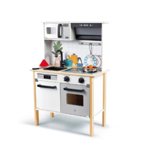 Hape playfully delicious Super serve Ξύλινη κουζίνα με ήχους και φως