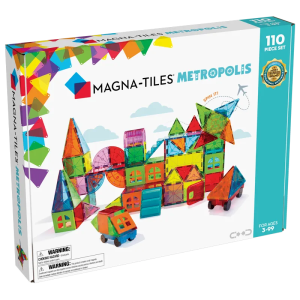 MAGNA-TILES Metropolis 110 Τεμάχια – Μαγνητικά Πλακίδια Δημιουργία Πόλης