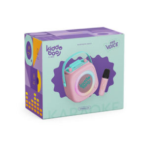 Kiddoboo Karaoke Junior Ηχείο Bluetooth με ασύρματο μικρόφωνο pink