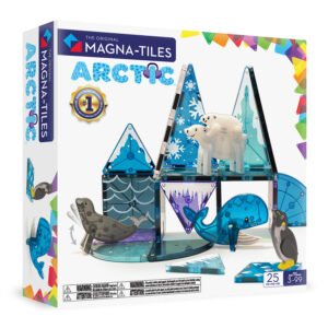 MAGNA-TILES Arctic 25 Τεμάχια – Μαγνητικά Πλακίδια STEM με Ζώα Αρκτικής
