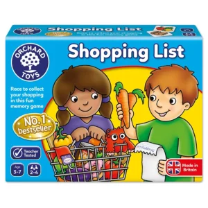 Orchard Toys Εκπαιδευτικό Επιτραπέζιο Παιχνίδι "Λίστα για ψώνια" Για Παιδιά 3-7 ετών