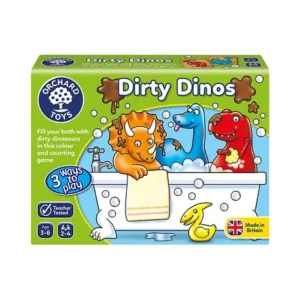 Orchard Toys Εκπαιδευτικό Επιτραπέζιο Παιχνίδι "Βρώμικοι δεινόσαυροι"