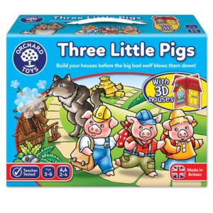 Orchard Toys Εκπαιδευτικό Επιτραπέζιο Παιχνίδι "3 μικρά γουρουνάκια" Για Παιδιά 3-6 ετών