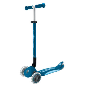 Globber Scooter Elite Lights V2 Petrol Blue (439-601-3)