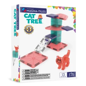MAGNA-TILES Cat Tree 13 Τεμάχια – Μαγνητικά Πλακίδια STEM με Δέντρο Γάτας