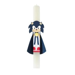 Λαμπάδα με ήρωα "Sonic" 30 εκ